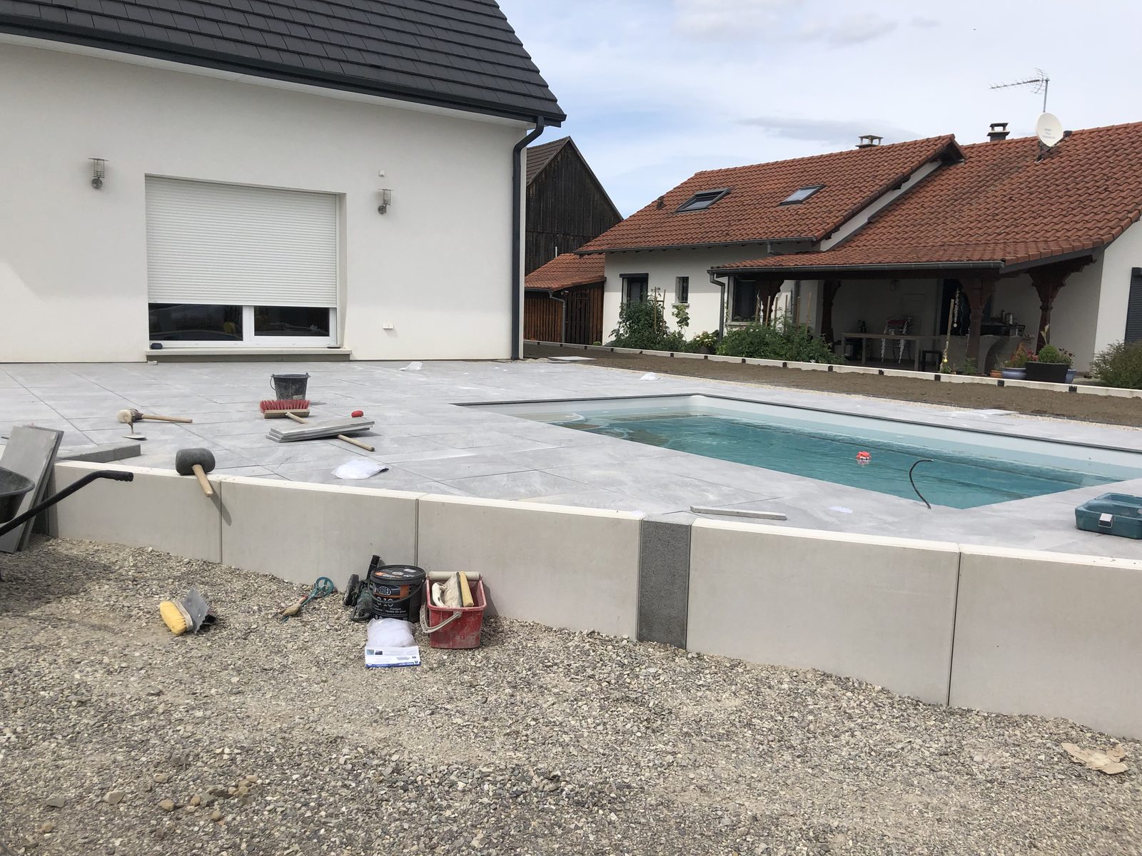 Terrassement pour piscine — Terrassement